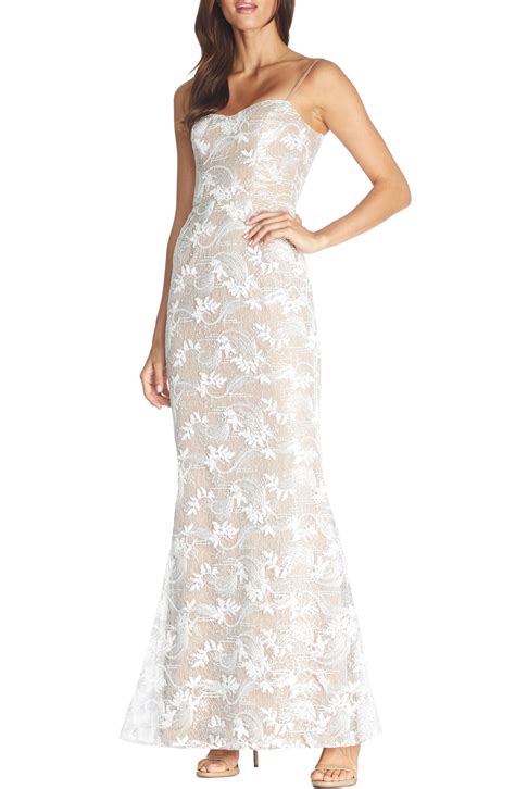 Dress The Population Giovanna Lace Gown Available At Nordstrom Lace