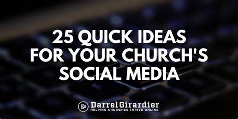 The Ultimate List Of Church Social Media Post Ideas Adam Mclaughlin
