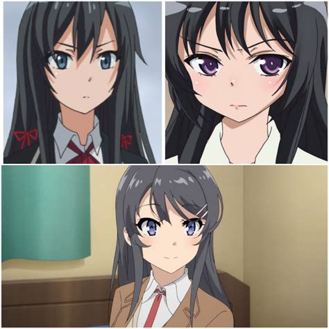 Mai Looks Like A Mix Of Yukino And Yozora R Seishunbutayarou