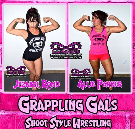 1710 Grappling Gals Shoot Style Wrestling Lucha Girls