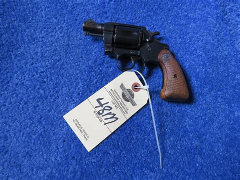 Lot 48m Colt Detective Ctg 38 Special Handgun Vanderbrink Auctions