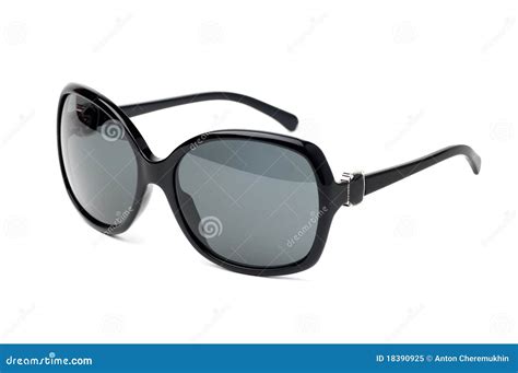 Fancy Black Sunglasses Stock Image Image Of Fashionable 18390925