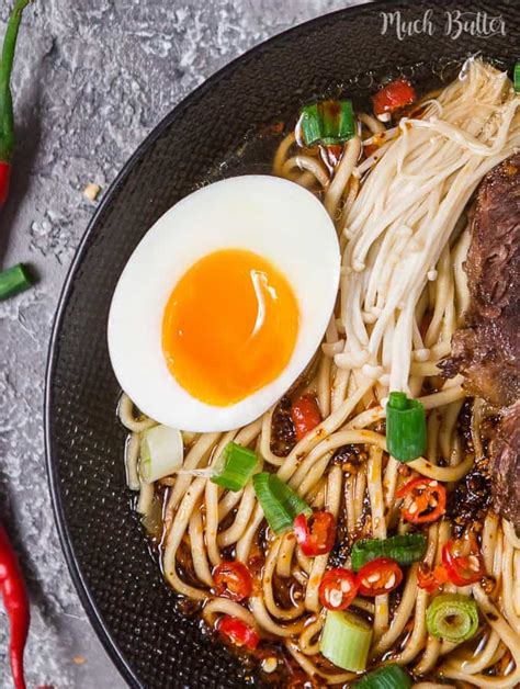 How to make a ramen egg? Soft Boiled Eggs For Your Ramen or Instant Noodles - Much ...