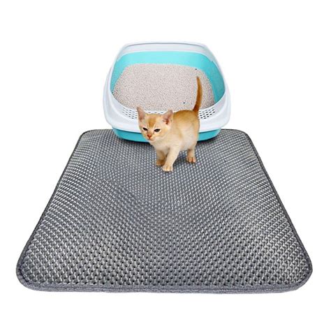 Pet Cat Litter Box Pads Nest Cage Double Layer Anti Splash Cat Litter