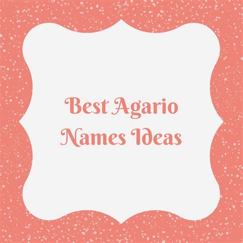 469 Cool Agario Names To Copy And Paste 2021 Tik Tok Tips
