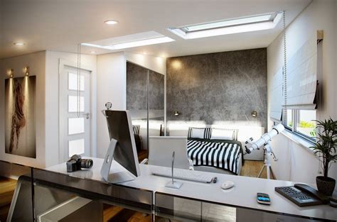 Licious bedroom office design ideas spare small home decorating. Bedroom Home Office Designs to Love