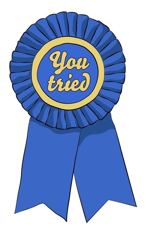 You Tried Ribbon Participation Award Funny Smurfs