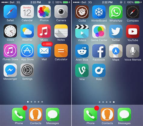 The Best Winterboard Themes For Ios 7