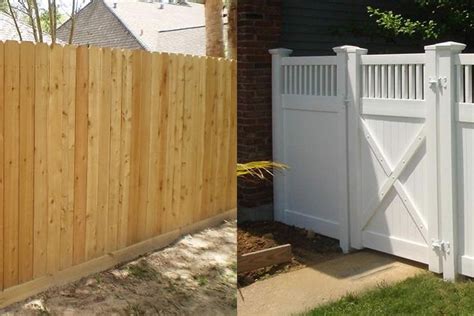 Blog Wood Vs Vinyl Fence Pros And Cons