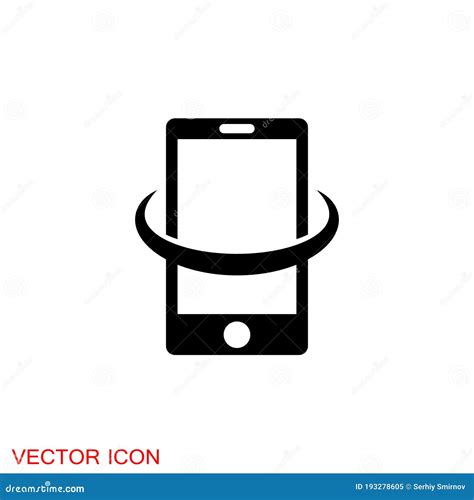 Pictogram Smartphone Pictogram Vectorafbeelding Van Smartphone Stock