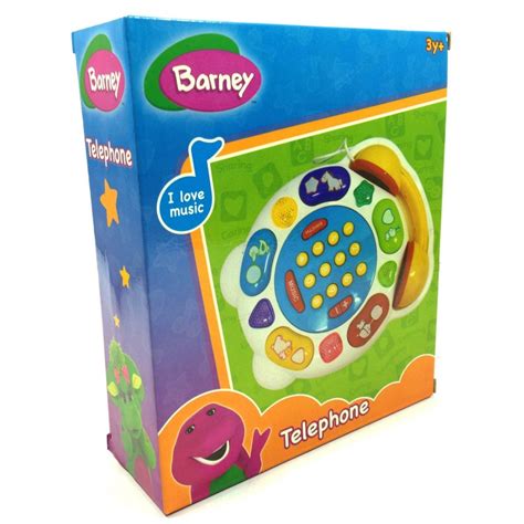 Barney Telephone Happy Toon Toko Mainan Online Jual Mainan Anak