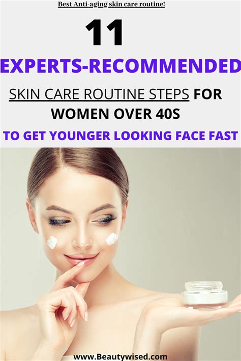 your ultimate daily weekly and monthly anti aging skincare routine for 40s women and beyond