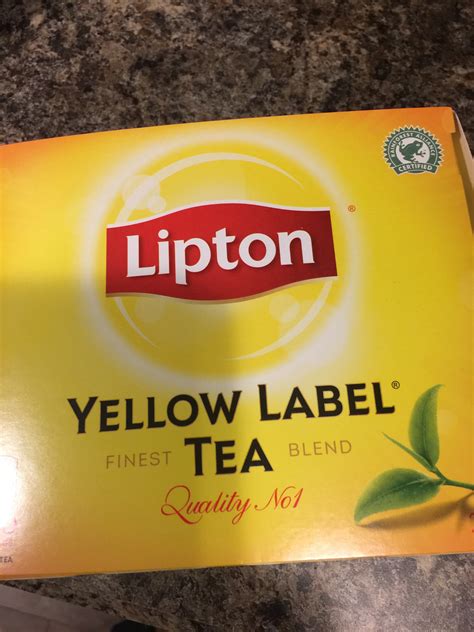 Lipton Yellow Label Tea Bags Reviews In Tea Chickadvisor