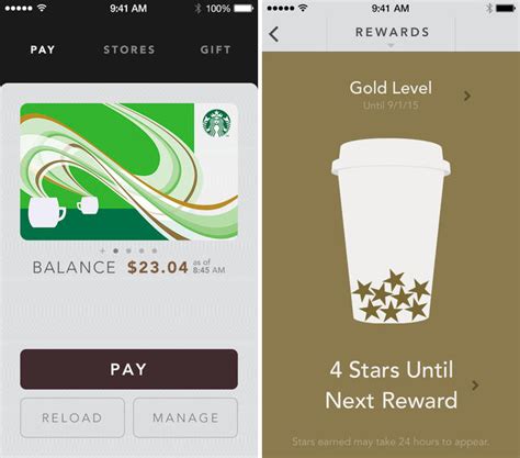Starbucks rewards earnings for different star levels. Starbucks Updates its iPhone App with Digital Tipping in ...