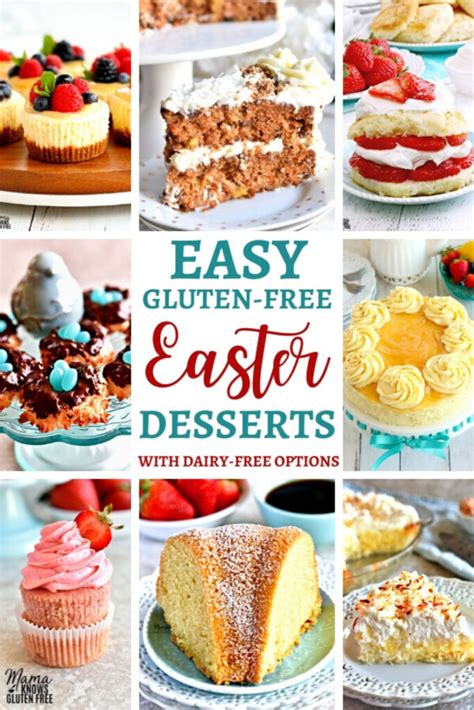 So i added almost 2 more cups of the gluten free baking mix before it was passable. Easy Gluten-Free Easter Desserts {Dairy-Free Options ...