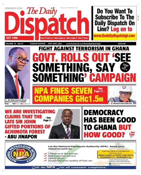 Newspapers Headlines Tuesday May 24 2022 Prime News Ghana