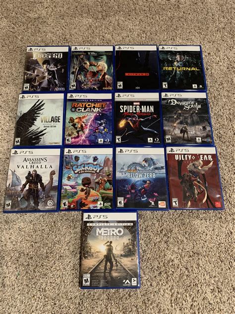 Ps5 Game Collection Playstation