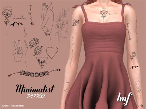 The Sims Cc In Sims Sims Cc Sims Tattoos Images And
