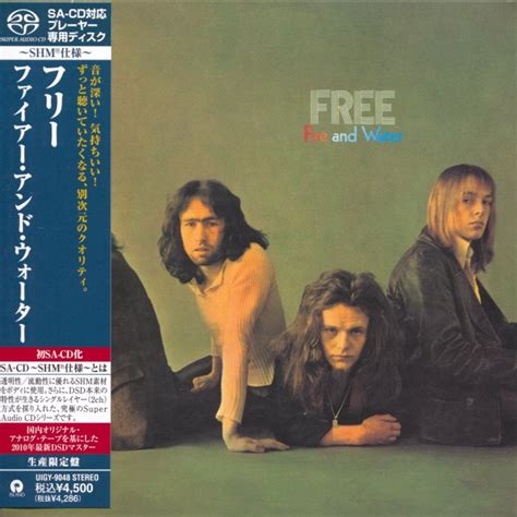 Unlike their previous albums tons of sobs and free it was a huge success, reaching #2 in the uk charts and #17 in the american, making it the most successful free album. Free - Fire And Water (1970) [Japanese Limited SHM-SACD ...
