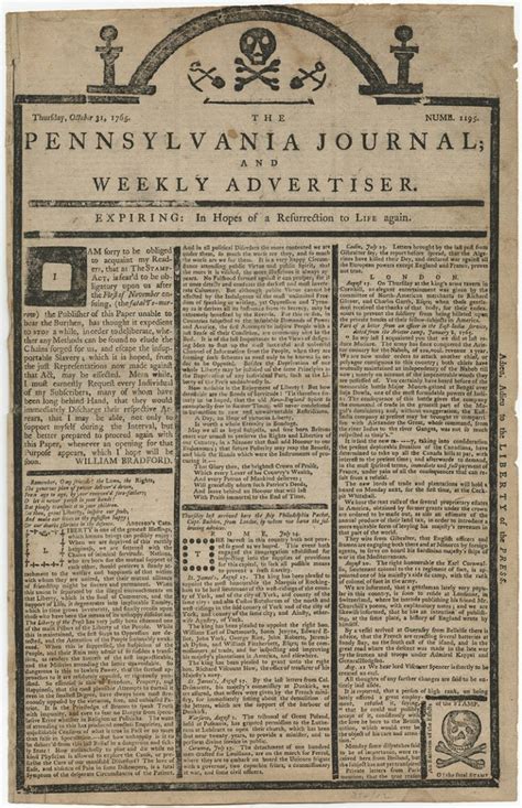 Top 10 Revolutionary War Newspapers Journal Of The American Revolution