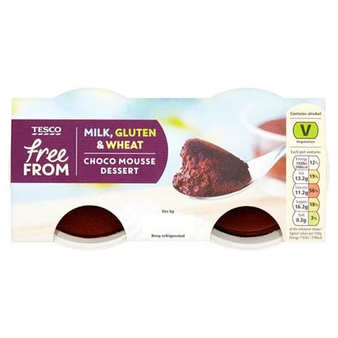 You can whip up this airy dessert in no time, the hardest part is just waiting for it to your little helpers will love getting involved, bashing the biscuits and mixing all that lovely chocolate. Free From Chocolate Mousse | Tesco groceries, Mousse ...