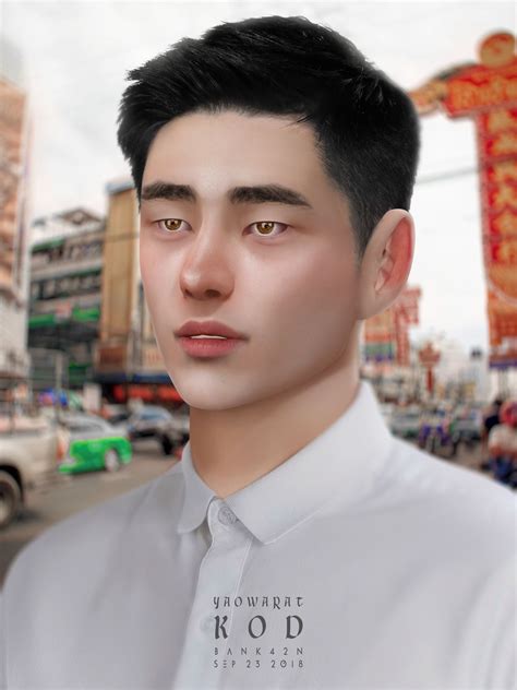 Sims 4 Male Asian Hair