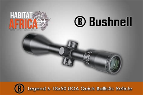 Bushnell Legend 6 18x50 Riflescope Habitat Africa