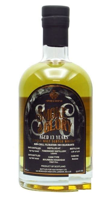 Ledaig Smoke And Glory Single Cask 800022 2007 13 Year Old Whisky Wir Finden Jeden Whisky