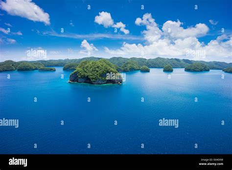 Islands In The Island Paradise Of Palau Micronesia Stock Photo Alamy