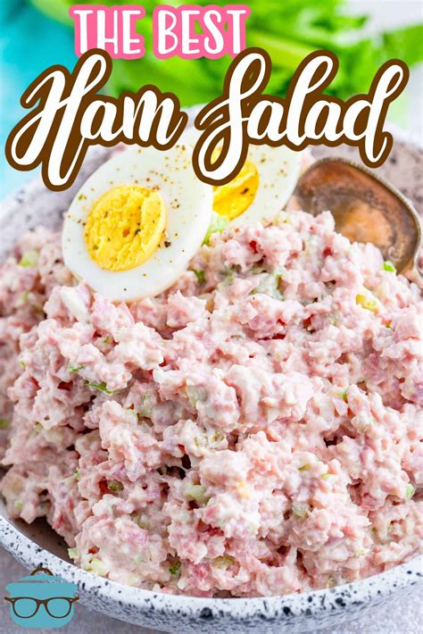 The Best Ham Salad Recipe Only Requires A Food Processor Leftover Ham Mayonnaise Celery
