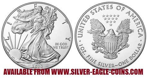 2020 Silver Eagles American Silver Eagle Coins
