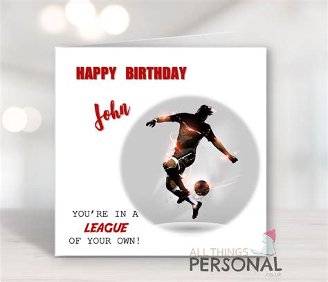 Pin By All Things Personal On Birthday Cards In 2021 Football