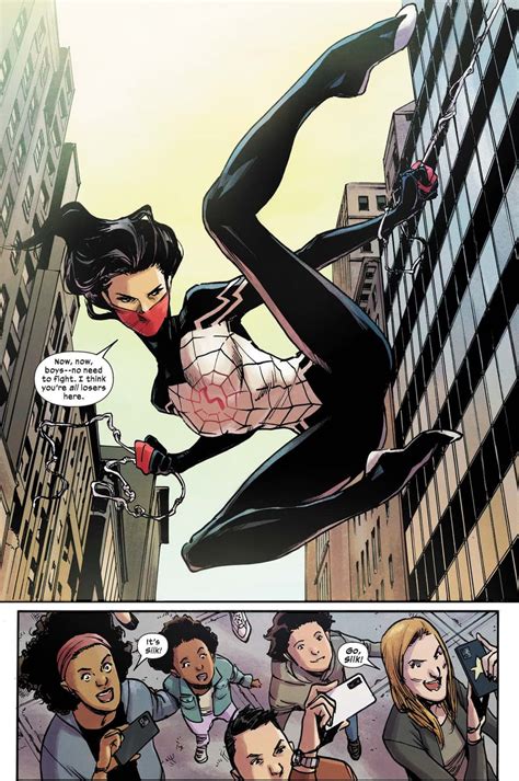 Cindy Moon Aka Silk Goes Noir Marvel