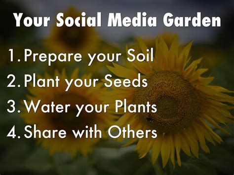 Planting Your Social Media Garden By Ksburns71