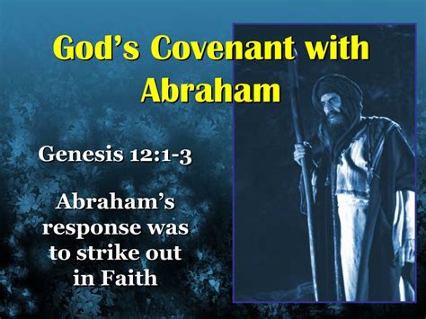 Ppt Gods Covenant With Abraham Powerpoint Presentation Free