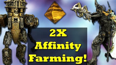 Warframe 2x Event Affinity Farming Necramechs Warframes Archwings