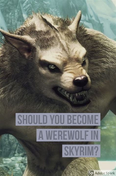 Should You Become A Werewolf In Skyrim Is It Worth It Skyrim Werewolf