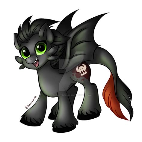 Toothless Pony Commission Done By Patootsierolls On Deviantart