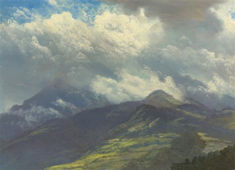 Art Prints Of Storm Clouds By Albert Bierstadt