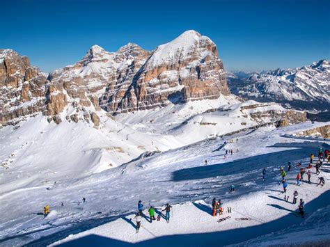 Die Piste Des Lagazuoi