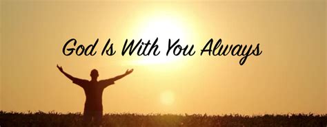 God Is With You Always The Gainesville International Christian Church