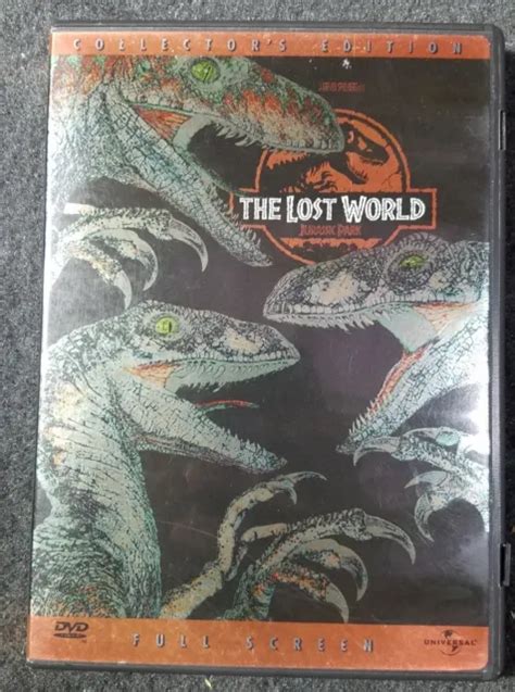 The Lost World Jurassic Park Dvd 2000 Collectors Edition Dts Surround 51 400 Picclick