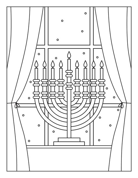 Hanukkah Coloring Pages For Kids Printable Free Sheets By Gbcoloring