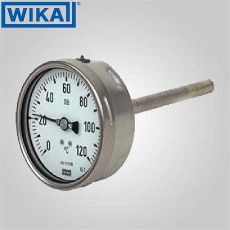 Buy Wika Temperature Gauge 0 120°c 160mm Dia A5501