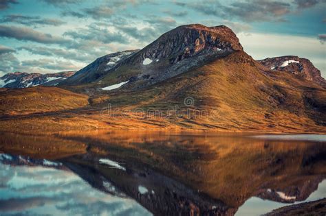 Norway Sunset Landscape Stock Image Image Of Beauty 24011151