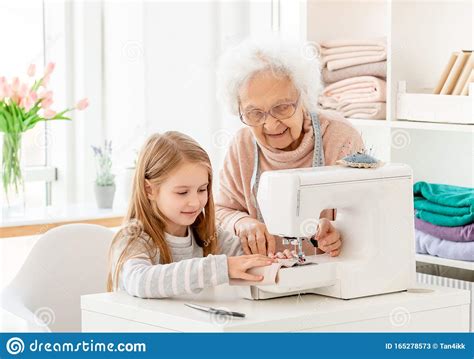 grandmother-teaching-grandkid-to-sew-stock-image-image-of-generation