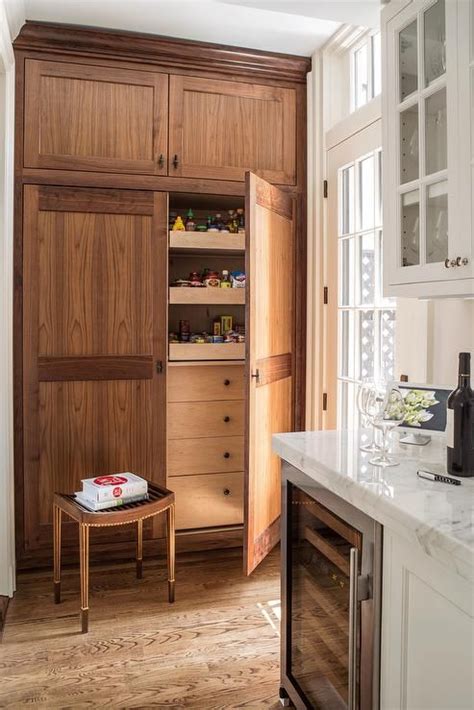 Oak Kitchen Pantry Cabinet Nicocabinet American Style Classic Solid