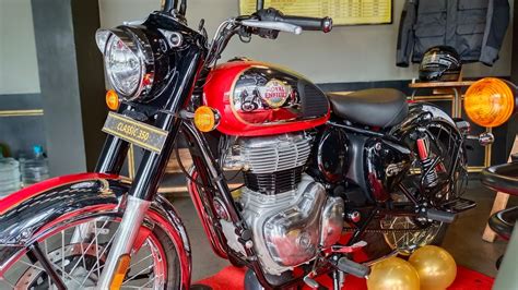 2022 Royal Enfield Classic 350 Chrome Red Youtube
