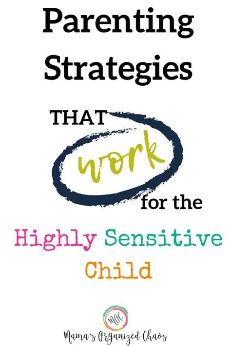 Highly Sensitive Child Parenting Strategies - Mama's ...