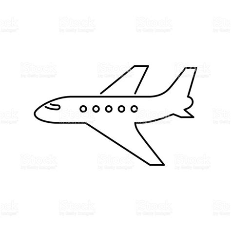 Show the tip of the nose with just one. Plane Drawing For Kids at PaintingValley.com | Explore ...